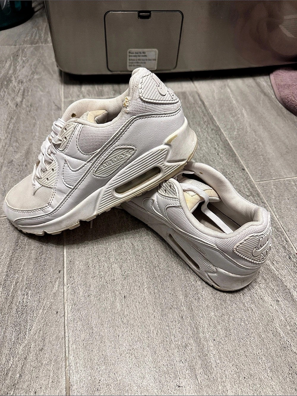 Nike Air Max 90 White Sneakers